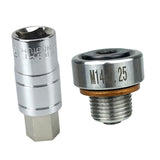 Maxbell Repair Screw for Oil Pan Anti Leakage Self Tapping Oil Pan Thread Repair Kit M14 1.25