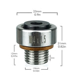 Maxbell Repair Screw for Oil Pan Anti Leakage Self Tapping Oil Pan Thread Repair Kit M14 1.5