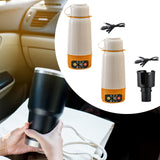 Maxbell Portable Car Water Heater Mug Electric Kettle for Travel without Cup Holder
