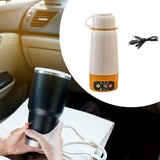 Maxbell Portable Car Water Heater Mug Electric Kettle for Travel without Cup Holder