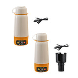 Maxbell Portable Car Water Heater Mug Electric Kettle for Travel without Cup Holder