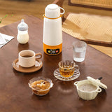 Maxbell Portable Car Water Heater Mug Electric Kettle for Travel with Cup Holder