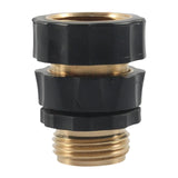 Maxbell 3/4" Garden Hose Quick Connector No Leakage Water Easy to Install Replace Brass