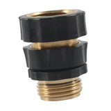 Maxbell 3/4" Garden Hose Quick Connector No Leakage Water Easy to Install Replace Brass