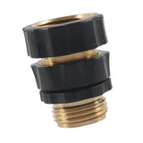 Maxbell 3/4" Garden Hose Quick Connector No Leakage Water Easy to Install Replace Brass