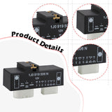 Maxbell Cooling Fan Control Module 1J0919506N Radiator Fan Relay for VW Vehicle