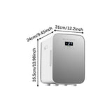 Maxbell Car Refrigerator 10L Beverage Refrigerator Cooler for Car Truck