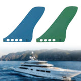 Maxbell Surfboard Fin Easy to Install Professional Detachable Reinforced Accessories Blue