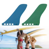 Maxbell Surfboard Fin Easy to Install Professional Detachable Reinforced Accessories Blue