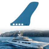 Maxbell Surfboard Fin Easy to Install Professional Detachable Reinforced Accessories Blue
