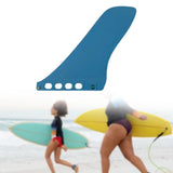 Maxbell Surfboard Fin Easy to Install Professional Detachable Reinforced Accessories Blue