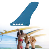 Maxbell Surfboard Fin Easy to Install Professional Detachable Reinforced Accessories Blue