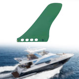 Maxbell Surfboard Fin Easy to Install Professional Detachable Reinforced Accessories Green