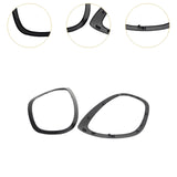 Maxbell 2 Pieces Headlight Bezel 51137388117 Replacement Left and Right for BMW
