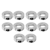 Maxbell 2 Pieces Optical Axis Shaft Collars Multifunctional Automotive Shaft Collar Inner 17mm Outer35mm