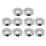 Maxbell 2 Pieces Optical Axis Shaft Collars Multifunctional Automotive Shaft Collar Inner 17mm Outer35mm