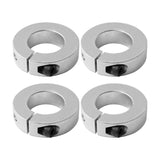 Maxbell 2 Pieces Optical Axis Shaft Collars Multifunctional Automotive Shaft Collar Inner 17mm Outer35mm