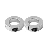 Maxbell 2 Pieces Optical Axis Shaft Collars Multifunctional Automotive Shaft Collar Inner 25mm Outer45mm