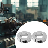 Maxbell 2 Pieces Optical Axis Shaft Collars Multifunctional Automotive Shaft Collar Inner 25mm Outer45mm