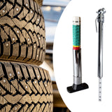 Maxbell Tire Tread Depth Gauge Pencil Tire Pressure Gauge for Car RV Motorcycle