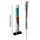 Maxbell Tire Tread Depth Gauge Pencil Tire Pressure Gauge for Car RV Motorcycle