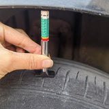 Maxbell Tire Tread Depth Gauge Pencil Tire Pressure Gauge for Car RV Motorcycle