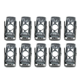 Maxbell 10 Pieces Flip Nuts Replacement Accessories for Towel Rack Door Balcony