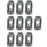 Maxbell 10 Pieces Flip Nuts Replacement Accessories for Towel Rack Door Balcony