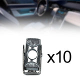 Maxbell 10 Pieces Flip Nuts Replacement Accessories for Towel Rack Door Balcony