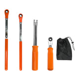 4Pcs Slack Adjusting Tool and Wrench Set Automatic Trailers Fork End Release