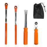 4Pcs Slack Adjusting Tool and Wrench Set Automatic Trailers Fork End Release
