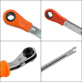 4Pcs Slack Adjusting Tool and Wrench Set Automatic Trailers Fork End Release