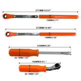 4Pcs Slack Adjusting Tool and Wrench Set Automatic Trailers Fork End Release