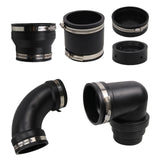 Maxbell RV and Camper Sewer Waste Plumbing Connection System Kit Sewer Hose Fittings