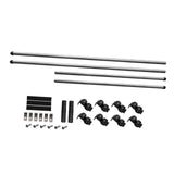Maxbell Car Interior Side Bar Set Practical Sturdy Replace for Toyota Hiace Sgl