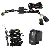 ATV UTV Turn Signal Kit Multifunctional Pre Wired with 60dB Horn Accessories