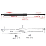 Maxbell Boot Lid Gas Spring Strut High Performance Lift Support for Jimny Jb64W