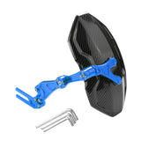 Maxbell Generic Motorcycle Rear Mudguard Alloy Simple Installation Splash Plate Blue