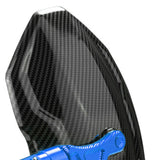Maxbell Generic Motorcycle Rear Mudguard Alloy Simple Installation Splash Plate Blue