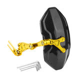 Maxbell Generic Motorcycle Rear Mudguard Alloy Simple Installation Splash Plate Gold