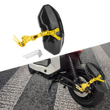 Maxbell Generic Motorcycle Rear Mudguard Alloy Simple Installation Splash Plate Gold