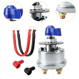 Maxbell Battery Disconnect Switch Battery Cut Off Switch for Boat Vehicle Truck Blue Handle