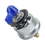 Maxbell Battery Disconnect Switch Battery Cut Off Switch for Boat Vehicle Truck Blue Handle