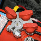 Maxbell 2Pcs Multi Connection Top Post Battery Terminals Stainless Steel Bolt