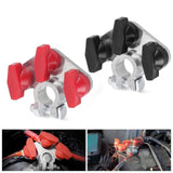 Maxbell 2Pcs Multi Connection Top Post Battery Terminals Stainless Steel Bolt