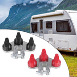 Maxbell 2Pcs Multi Connection Top Post Battery Terminals Stainless Steel Bolt