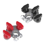Maxbell 2Pcs Multi Connection Top Post Battery Terminals Stainless Steel Bolt