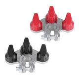 Maxbell 2Pcs Multi Connection Top Post Battery Terminals Stainless Steel Bolt