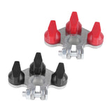 Maxbell 2Pcs Multi Connection Top Post Battery Terminals Stainless Steel Bolt