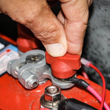 Maxbell 2Pcs Multi Connection Top Post Battery Terminals Stainless Steel Bolt